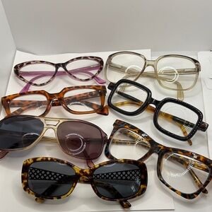 Stylish Vintage Retro Women's Sunglasses & eyeglasses Collection square cat eye